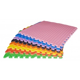 Roze puzzelmat (60 x 60 x 1.2 cm)