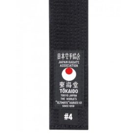 Tokaido Black Belt Extra Thick - Karatebanden