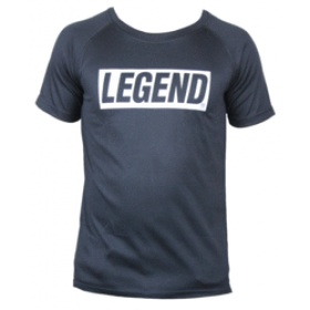T-shirt Legend Quote zwart