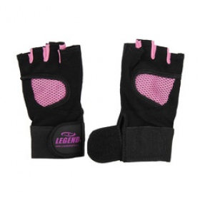 Fitness Handschoenen Legend Mesh zwart/roze