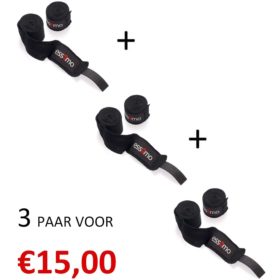 Essimo 3x Licht Elastische Bandage – Black<!-- 148916 Essimo -->