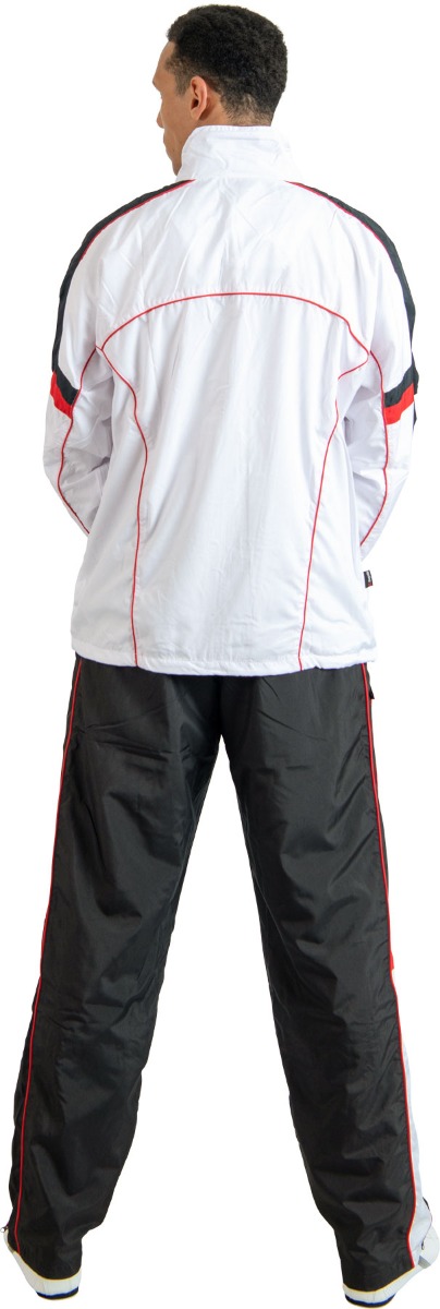 Hayashi Trainingspak met zwarte broek Wit - rood