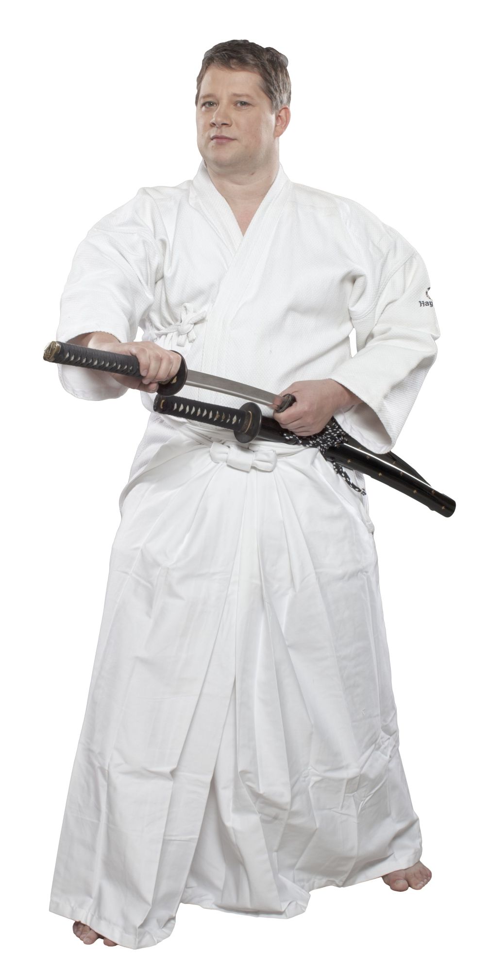 Hayashi HAKAMA voor Kendo / Aikido (Wit)