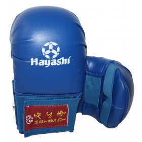 Hayashi Karate handschoenen “Tsuki” voor trainingsdoeleinden Blauw<!-- 174513 Budoland -->