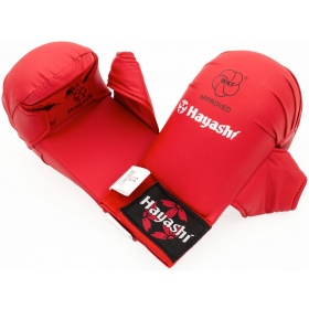 Hayashi Karate handschoenen “TSUKI” met thumb (WKF approved) Rood