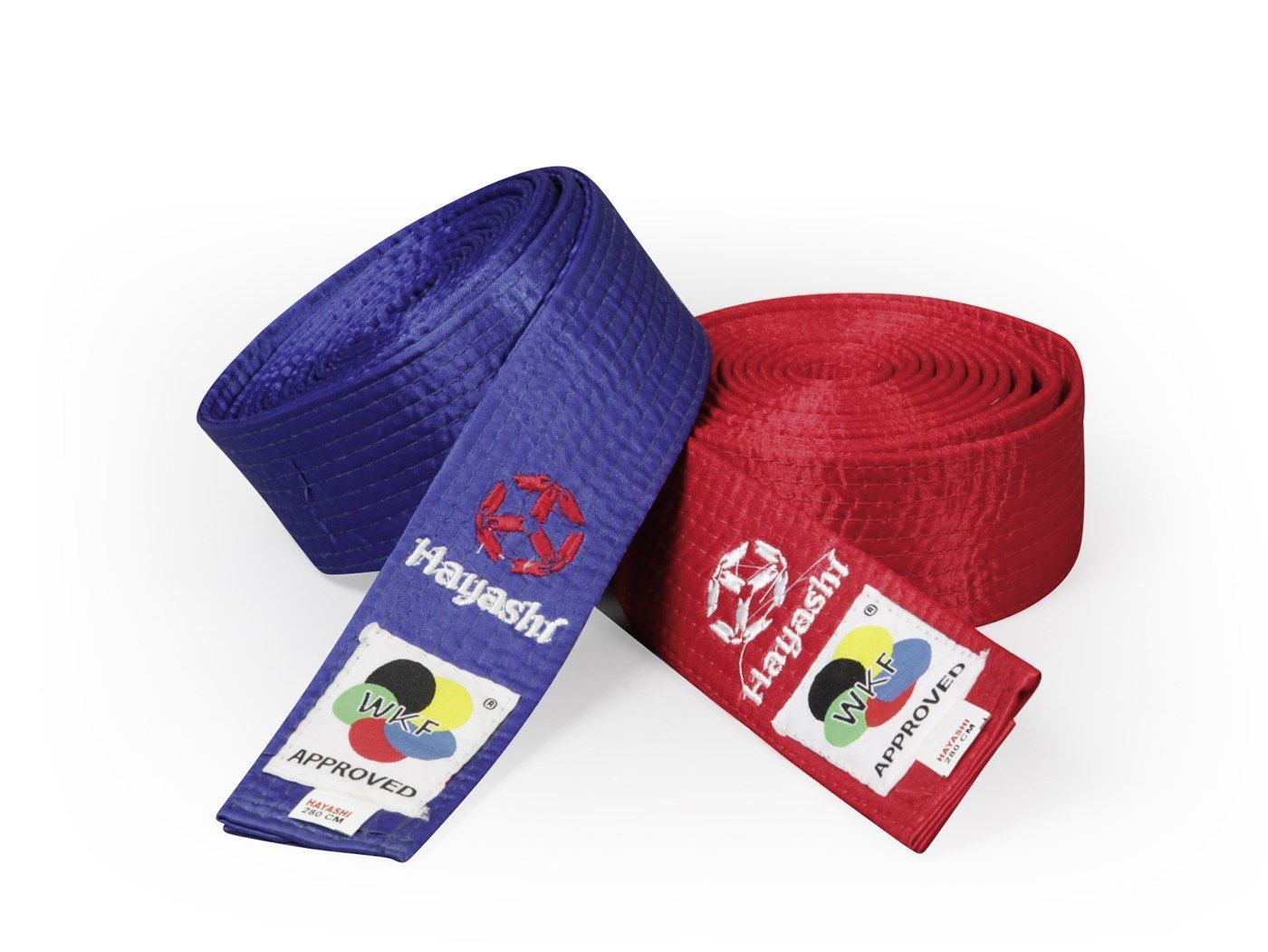 Голубой пояс карате WKF
