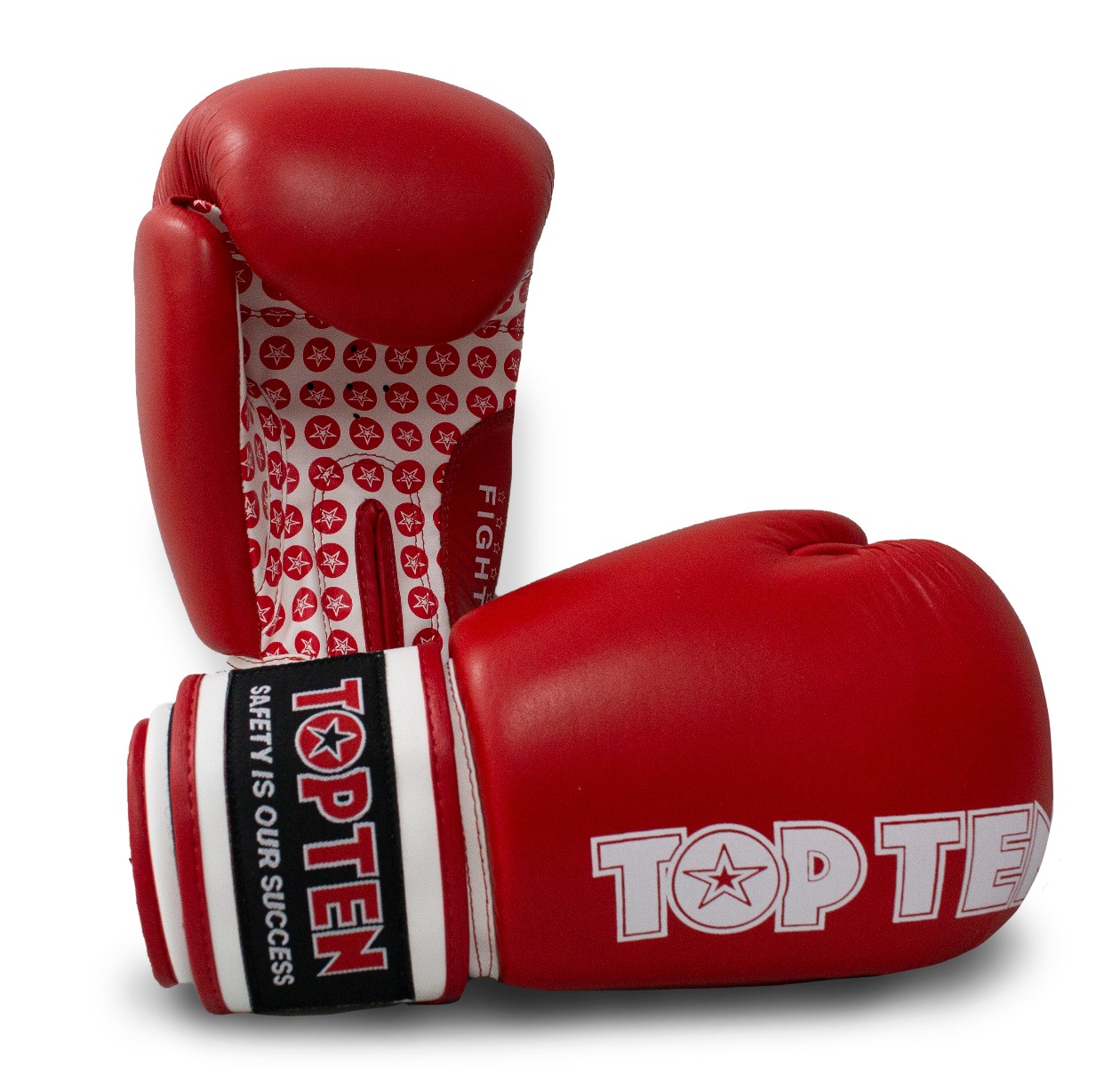 TOP TEN Bokshandschoenen “Fight” Rood