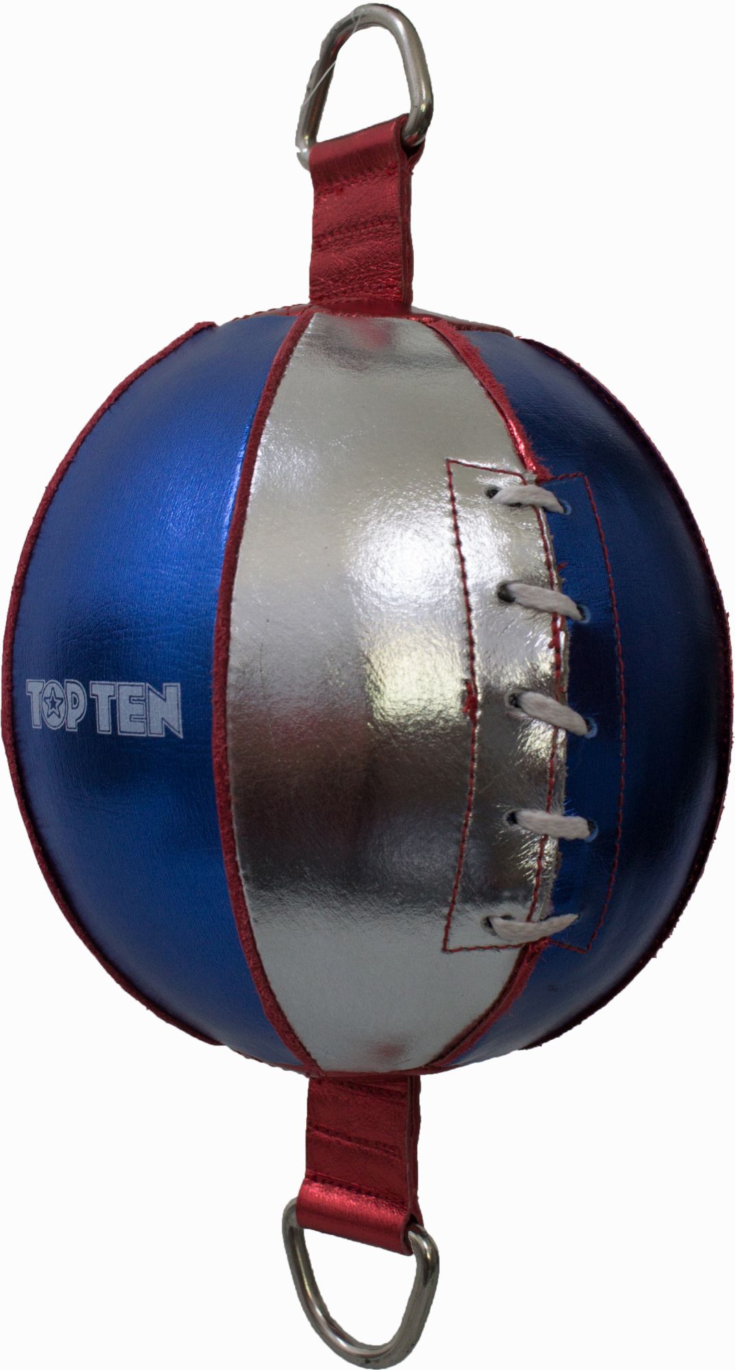 TOP TEN Double end ball Blauw - zilver