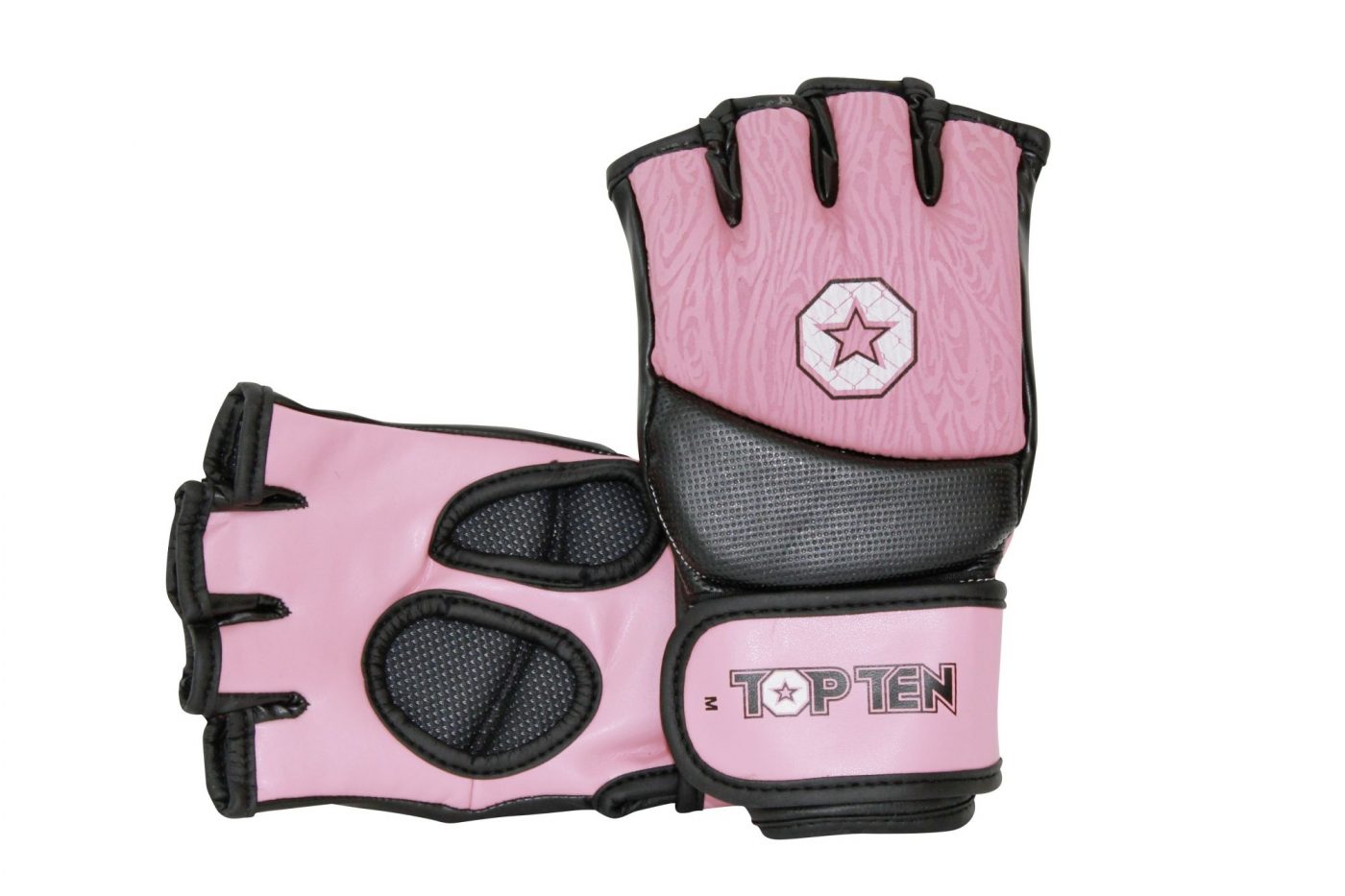 TOP TEN MMA MMA handschoenen “Girls” voor dames rosé - Zwart