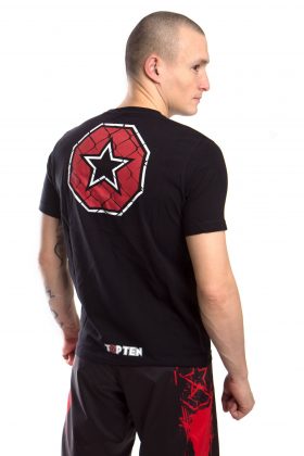TOP TEN MMA T-Shirt “Promo TOP TEN MMA” Zwart