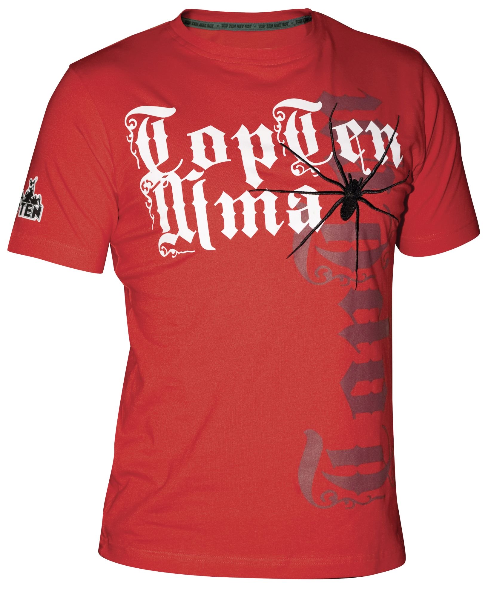 TOP TEN MMA T-Shirt “Spider” Rood