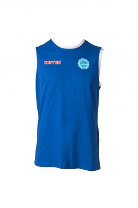 TOP TEN Mouwloos T-Shirt “WAKO” voor wedstrijden Blauw