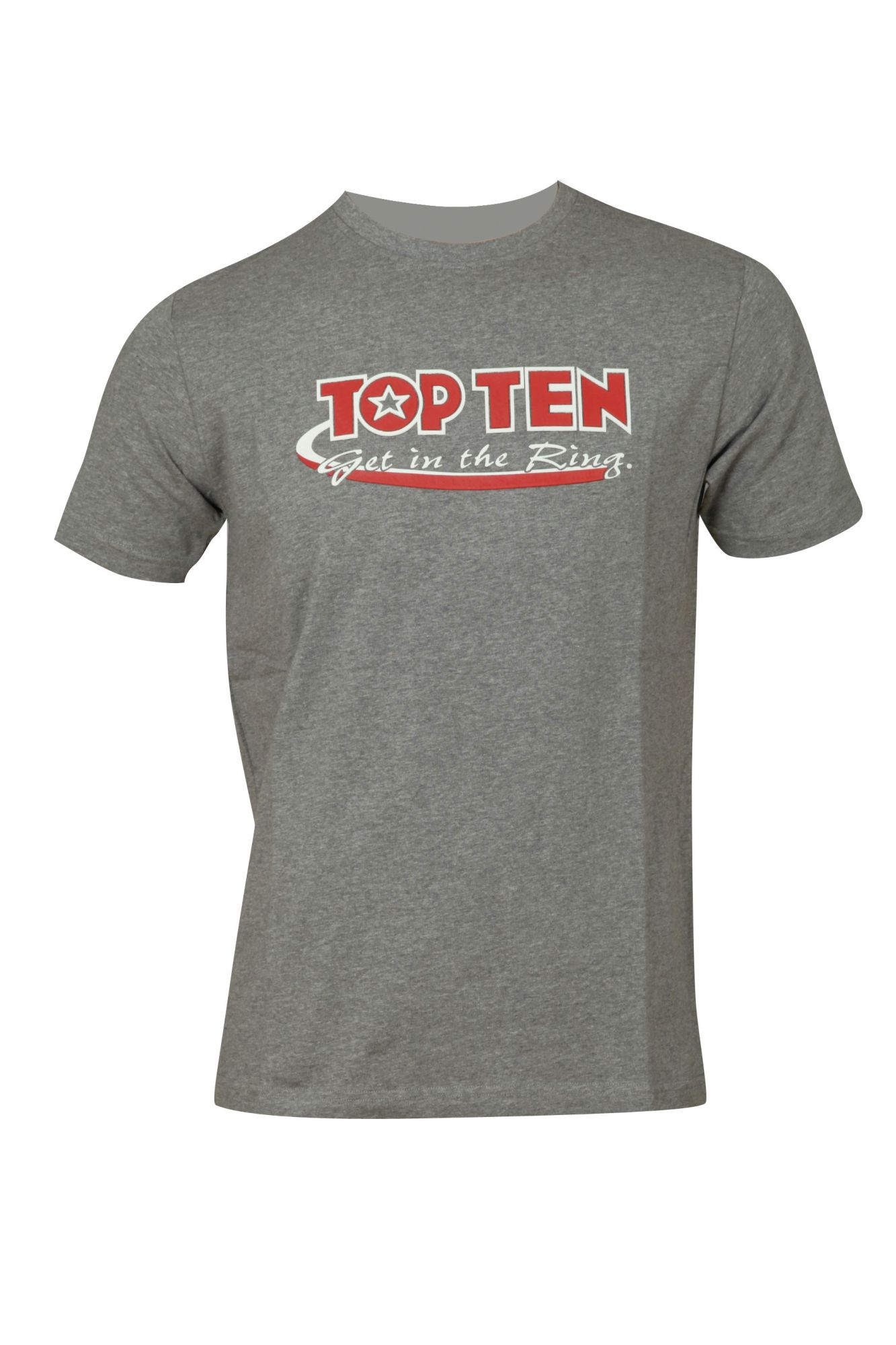 TOP TEN T-Shirt “Get in the Ring” Grijs