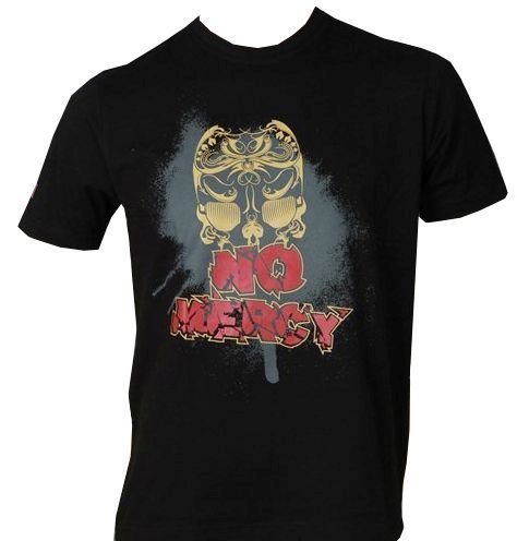 TOP TEN T-Shirt “No mercy” Zwart