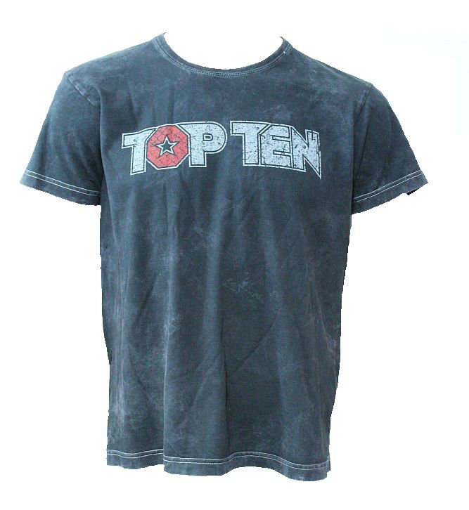 TOP TEN T-Shirt “Retrolook” Grijs