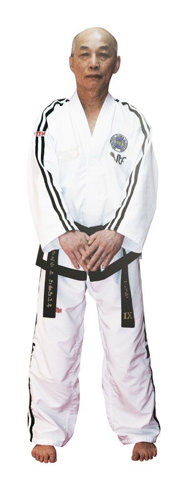 TOP TEN Taekwondo Grandmaster Dobok “Diamond” (7th Wit)