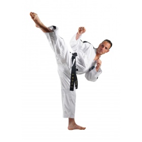 TOP TEN Taekwondo Instructor Dobok “Premium gold” (4th Wit)<!-- 193059 Budoland -->