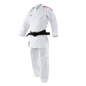 adidas Karatepak Adilight (Wit / Rood)<!-- 257492 Sportief BV -->