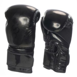 Essimo Tokyo Gloves - Black/Black - Kickbokshandschoenen voor kinderen