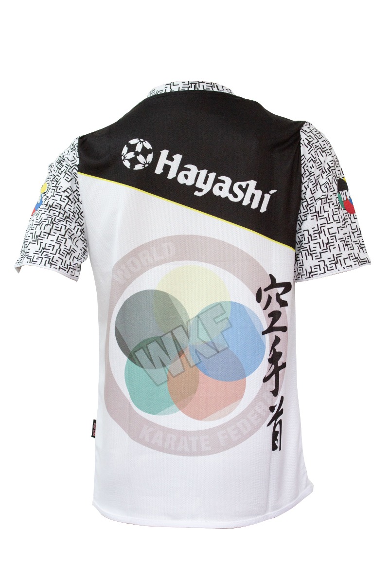 Hayashi T-Shirt “WKF Aztec” (Wit)