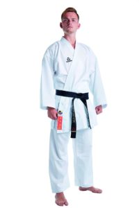 Hayashi Karatepak “KUMITE” WKF approved (Wit)<!-- 278146 Budoland -->