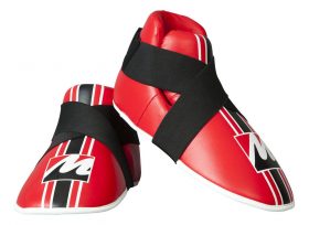 Manus Kicks voetbeschermers Wit - (rood)