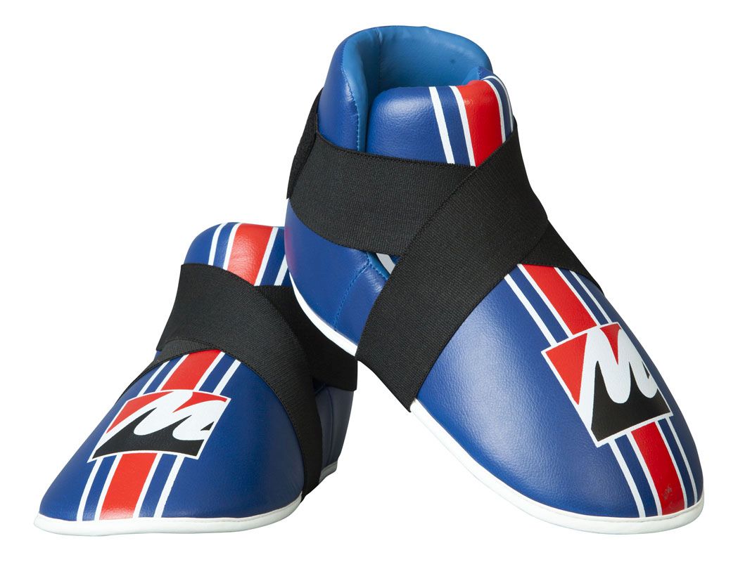 Manus Kicks voetbeschermers Blauw - (rood)
