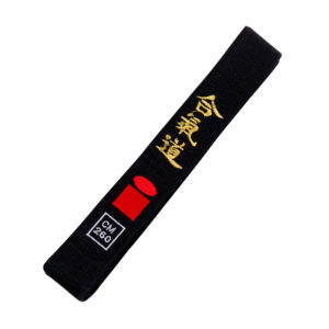 Essimo Budoband Zwart Master – Aikido<!-- 342615 Essimo -->
