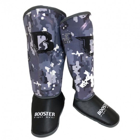 Booster SG YOUTH CAMO GRIJS