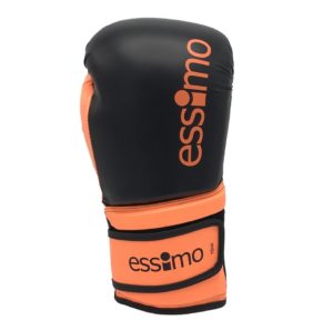 Essimo Amateur (Kick)Bokshandschoenen – Zwart/ Neon Oranje<!-- 344507 Essimo -->