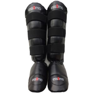Essimo PU shin instep “starter” black<!-- 344582 Essimo -->