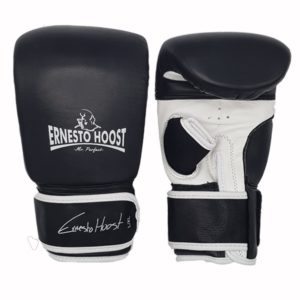 Ernesto Hoost Bag Gloves ”Special DDF” Leather – Black/White<!-- 344616 Essimo -->