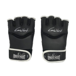 Ernesto Hoost Free Fight Gloves - Zwart/Wit - MMA handschoenen