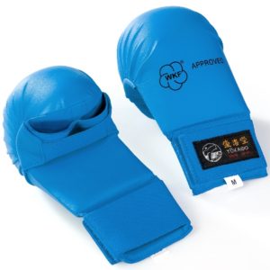 Tokaido WKF Vuistbeschermer - Blauw - Karate handschoenen