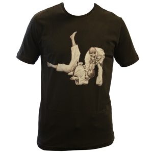 T-shirt judoworp - Zwart - Vechtsport t-shirts