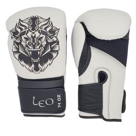 Leo Carbon Gloves - White/Black