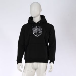 Leo ”The King” Embroidered Hoodie Black<!-- 370165 Essimo -->