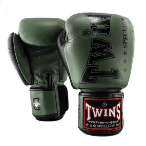 Twins kickbokshandschoenen BGVL 8 Green - Bokshandschoenen