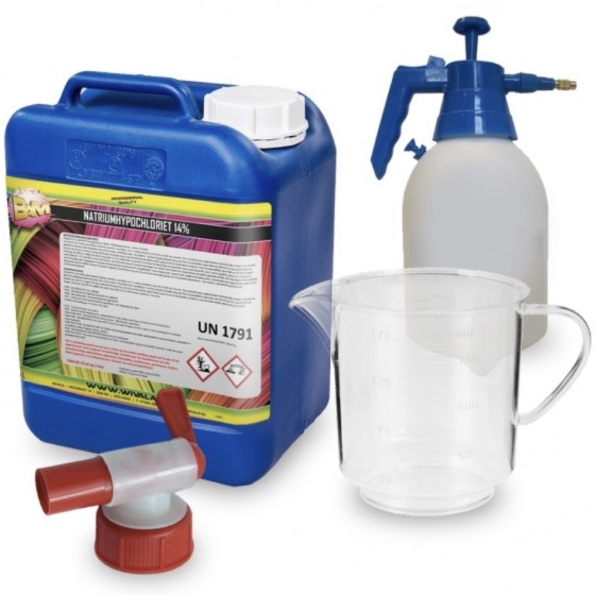 BAM! Set Desinfectie Natriumhypochloriet 14% – 5 liter<!-- 409981 Essimo -->