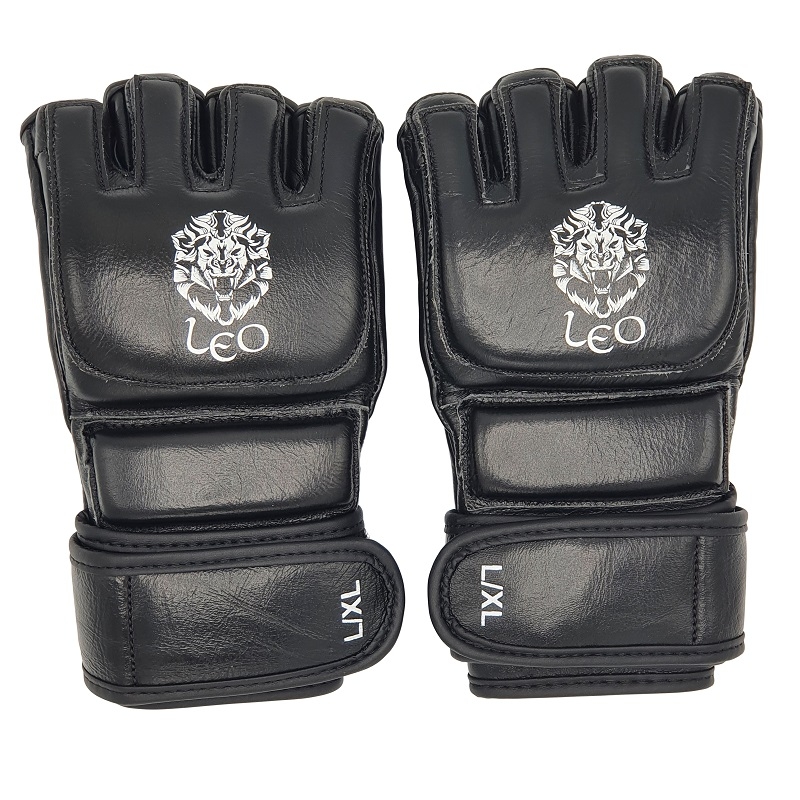 Leo MMA Gloves Leather<!-- 410059 Essimo -->