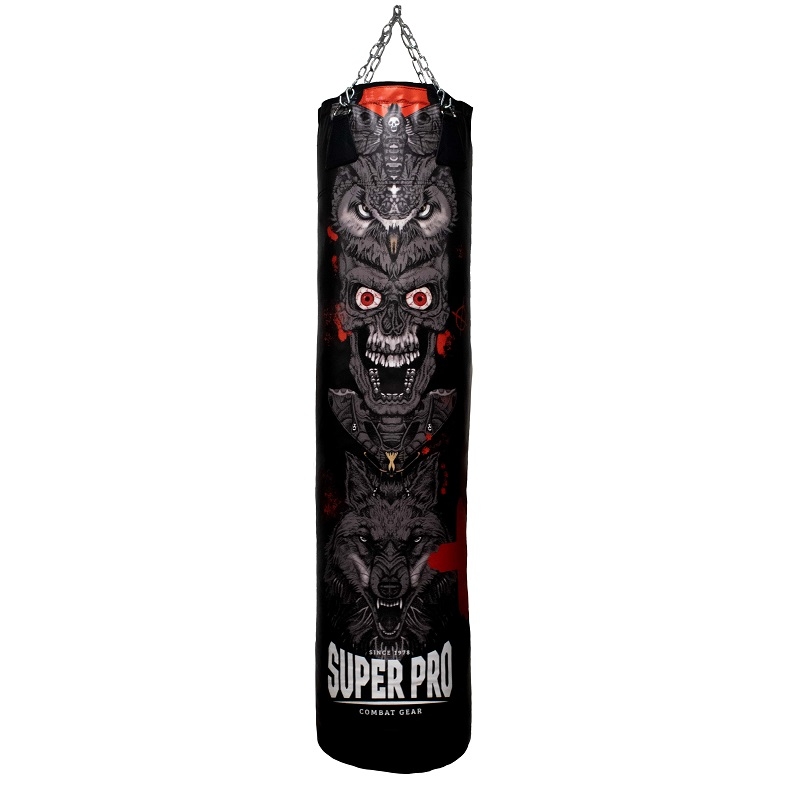 Super Pro Combat Gear Full Colour Bokszak SKULL<!-- 429358 Sportief BV -->
