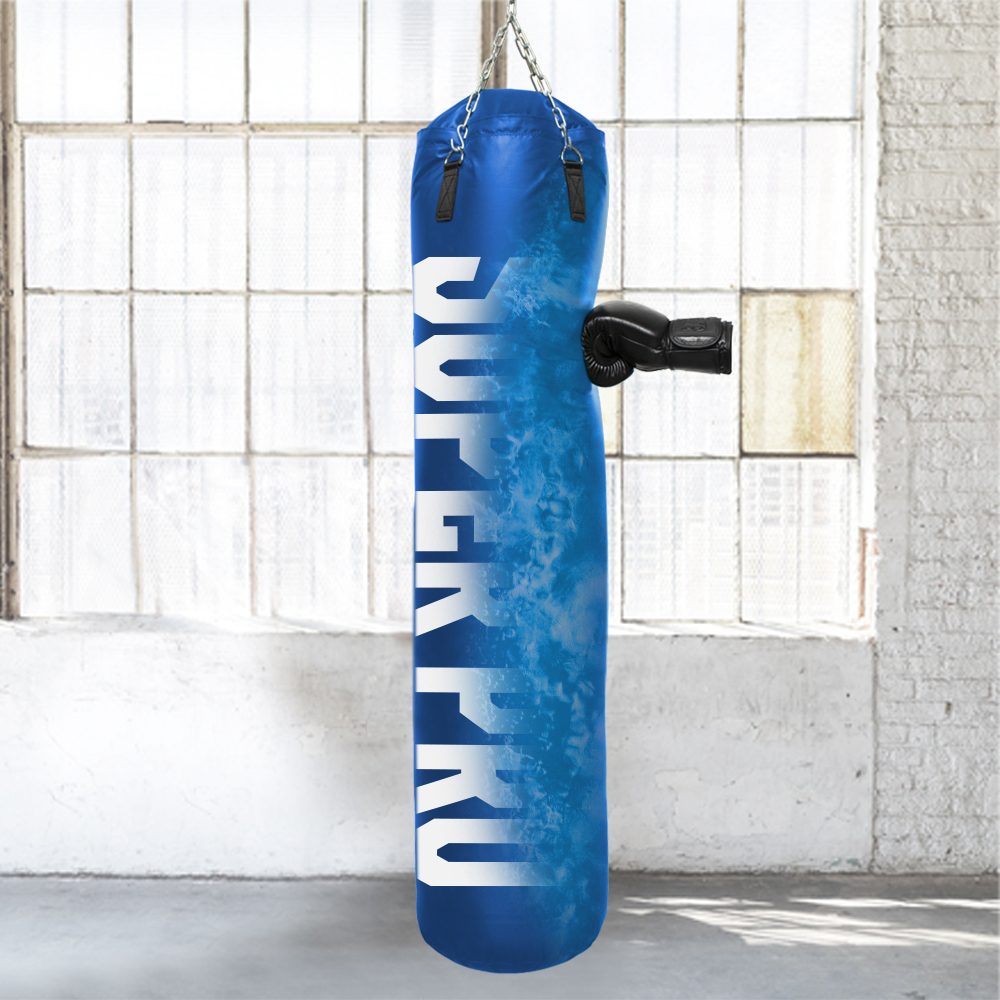 Super Pro Water-Air Punchbag  blauw
