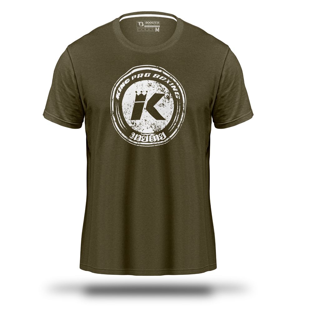 King Pro Boxing KPB Logo Olive