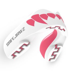 Safejawz Gebitsbeschermer Extro-Series Dracula Wit/Roze Senior<!-- 467574 Sportief BV -->