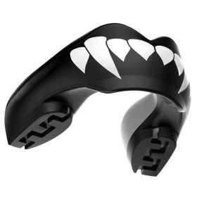 Safejawz Gebitsbeschermer Voor Beugel Senior Dracula Zwart/Wit<!-- 471684 Sportief BV -->