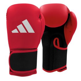 adidas Hybrid 25 Kids (kick)bokshandschoenen Rood/Zwart<!-- 487778 Sportief BV -->