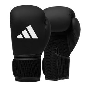 adidas Hybrid 25 Kids (kick)bokshandschoenen Zwart<!-- 487771 Sportief BV -->