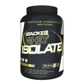 Stacker Whey Isolate Chocolate 750 g Chocolade