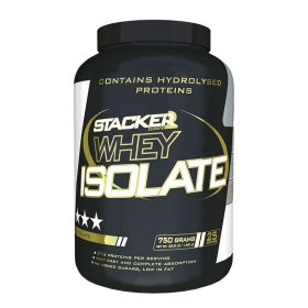 Stacker Whey Isolate Chocolate 750 g Chocolade - Eiwitten