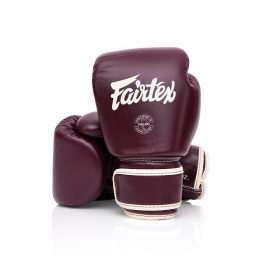 Fairtex (kick)bokshandschoenen Rl Maroon 12 oz - Bokshandschoenen